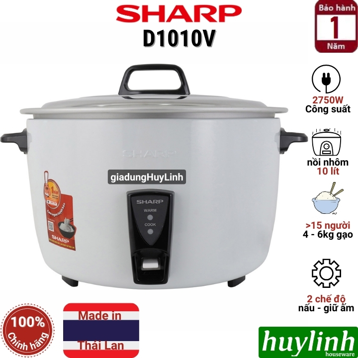 Nồi cơm điện Sharp KSH-D1010V