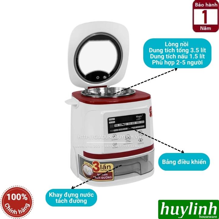 Nồi cơm điện tử tách đường Magic Korea A511 - 1.5 lít 2