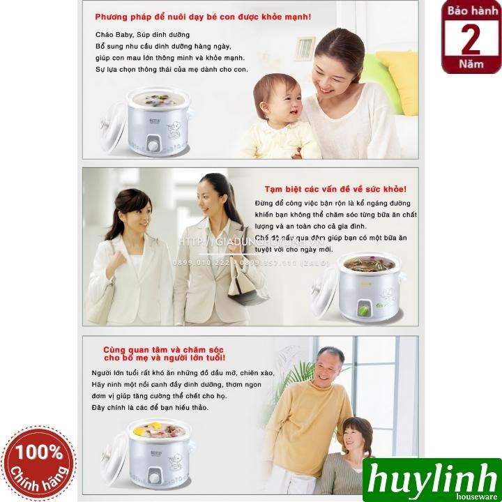 Nồi nấu cháo chậm Bennix BN-20SLC 8