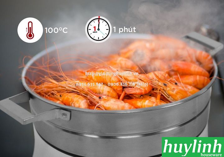 Nồi hấp thủy nhiệt Magic Korea A-67- 6 lít 7