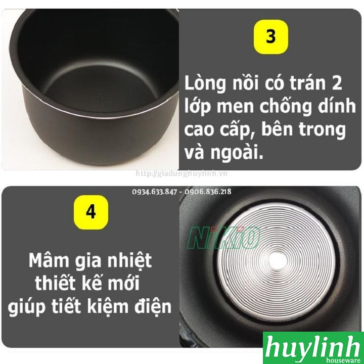 Máy làm tỏi đen Nhật Bản Nikio NK-688 - 5 lít 7