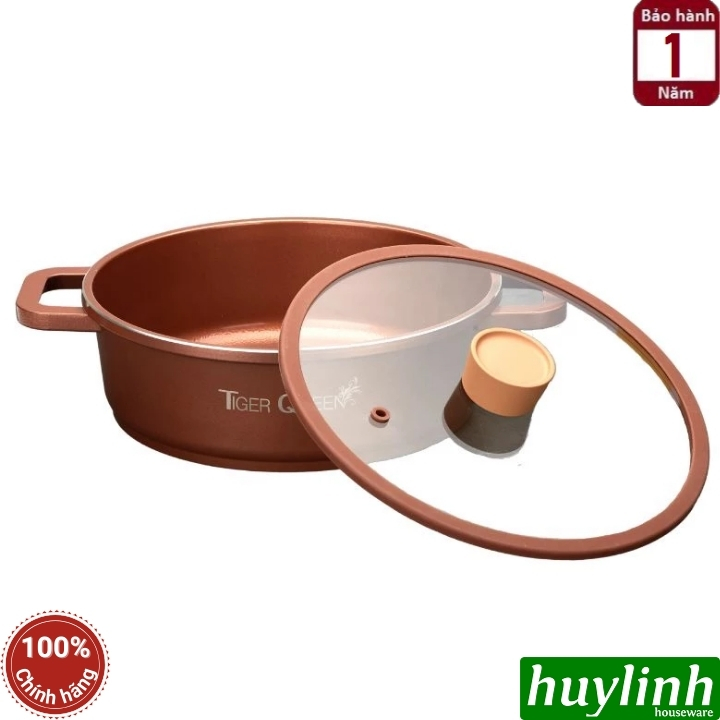 Nồi lẩu Ceramic đáy từ Tiger Queen CWCB-24CL - 3.2 lít - 24cm - Made in Hàn Quốc 4