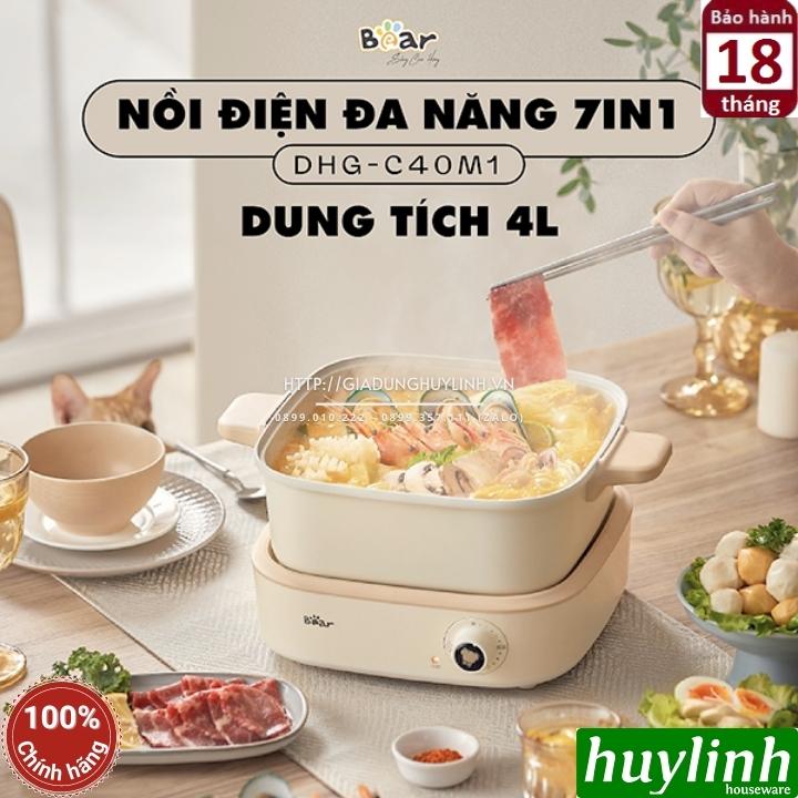 Nồi lẩu điện đa năng Bear DHG-C40M1 - 4 lít 2