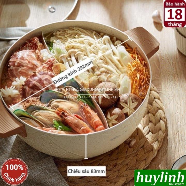 Nồi lẩu điện đôi uyên ương Bear DHG-C50K1 - 5 lít 9