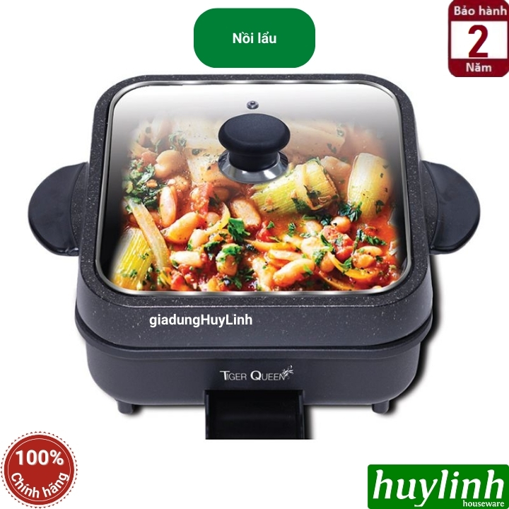 Nồi lẩu điện 2 trong 1 Tiger Queen SQ-2200 5