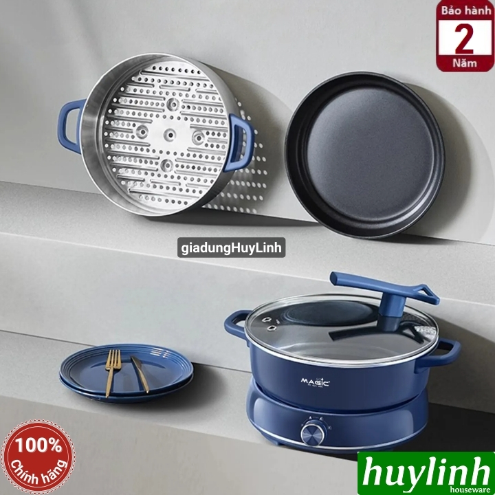 Nồi lẩu hấp điện thuỷ nhiệt Magic ECO AC-282 - 6 lít - 1800W 2