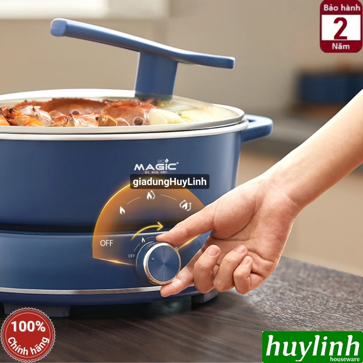 Nồi lẩu hấp điện thuỷ nhiệt Magic ECO AC-282 - 6 lít - 1800W 4
