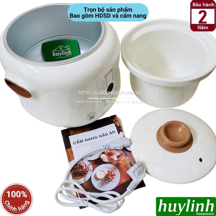 Nồi nấu cháo chậm Bennix BN-30SLC – 3 lít