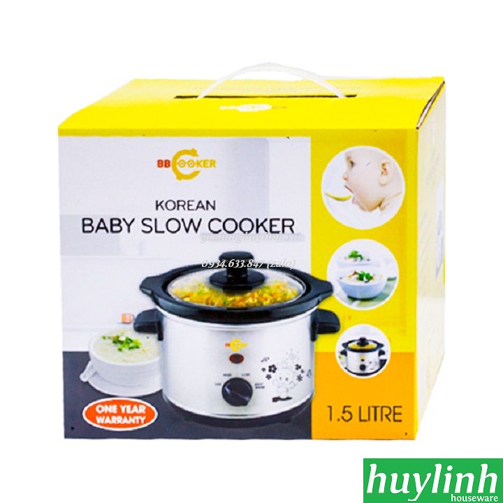 Nồi nấu cháo chậm BBcooker BS15 – 1.5 lít 2