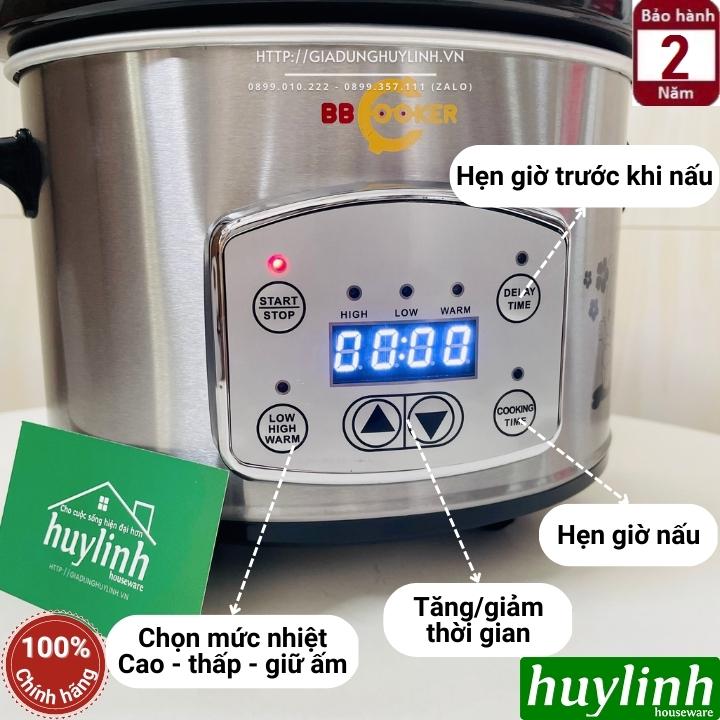 Nồi nấu cháo chậm tự động điện tử BBcooker DS15 - 1.5 lít 3