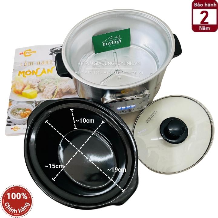 Nồi nấu cháo chậm tự động điện tử BBcooker DS15 - 1.5 lít 4