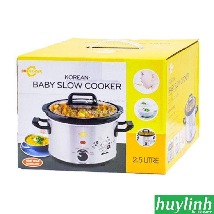Nồi nấu cháo chậm BBcooker BS25 - 2.5 lít 3