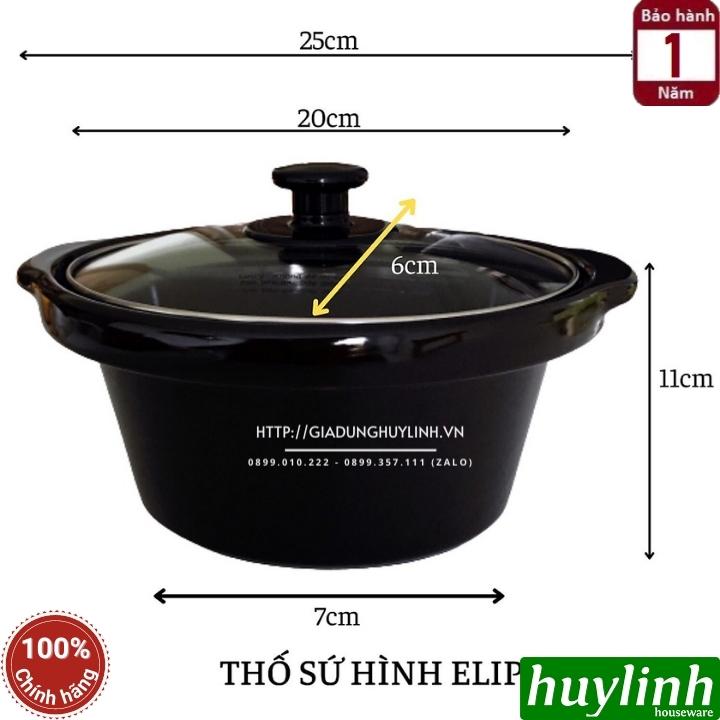 Nồi nấu cháo chậm tự động điện tử BBcooker DS15 - 1.5 lít 7