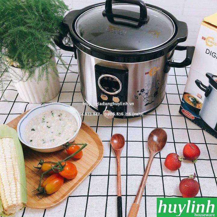 Nồi nấu cháo chậm tự động BBcooker DS25 - 2.5 lít 2