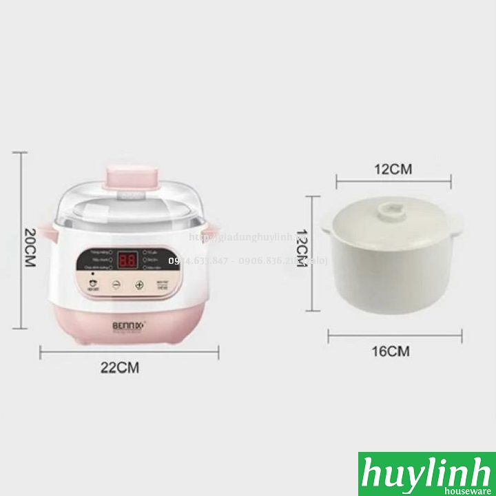 Nồi chưng yến Bennix BN-100A - 1 lít 4