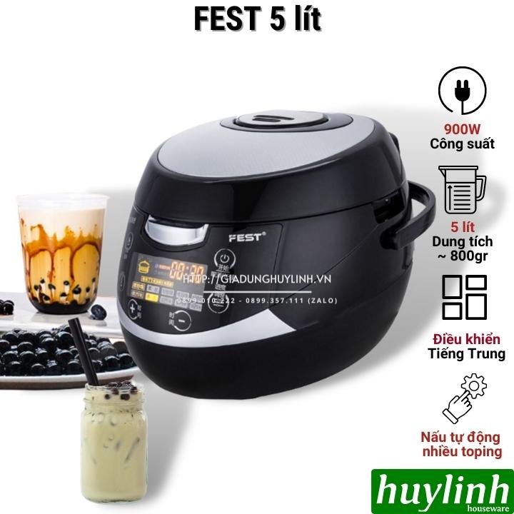 Nồi nấu trân châu tự động FEST 5 lít