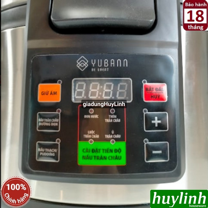 Nồi nấu trân châu tự động đa năng Yubann ANS-886C - 16 lít 3