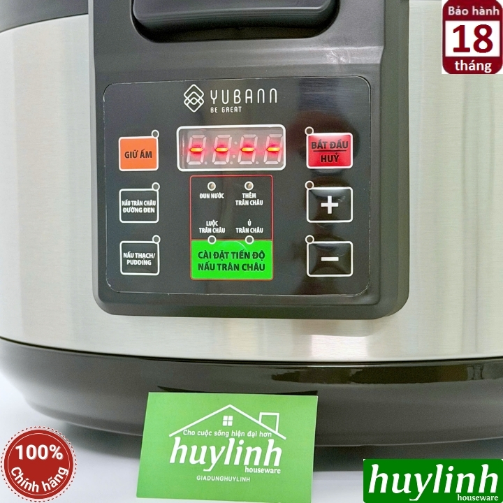 Nồi nấu trân châu tự động đa năng Yubann ANS-886C - 16 lít 3