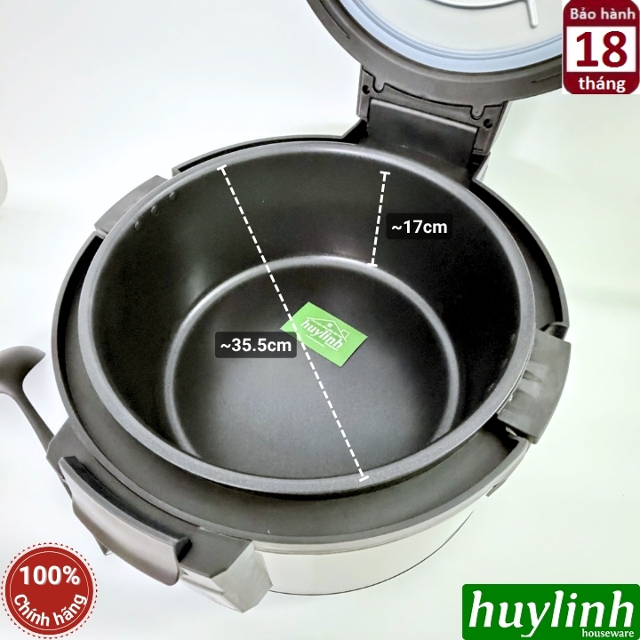 Nồi nấu trân châu tự động đa năng Yubann ANS-886C - 16 lít 6