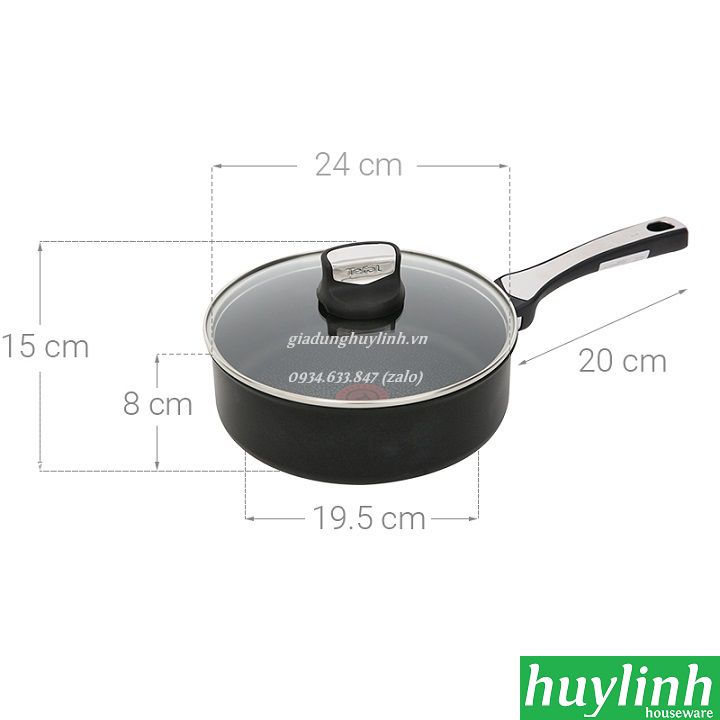 Quánh Tefal Expertise C6203272 - 24cm 2
