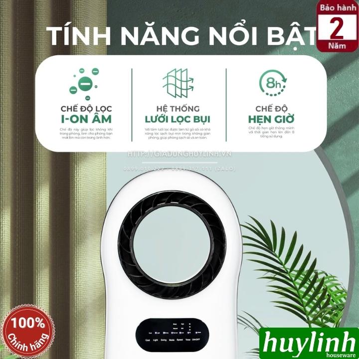 Quạt làm mát không cánh Magic ECO AC-301 - Có Remote - Kết hợp lọc không khí 3