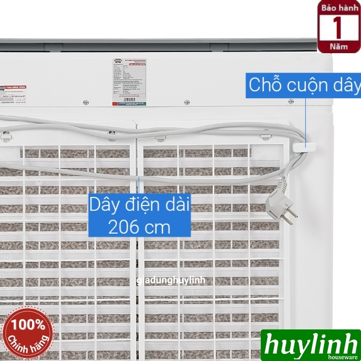 Quạt điều hoà làm mát không khí Sunhouse SHD7757 - [50m2] - Có đá khô 5