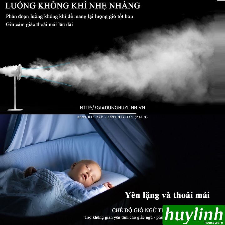 Quạt cây đứng Tiross TS9187 - Động cơ DC - Có Remote 6