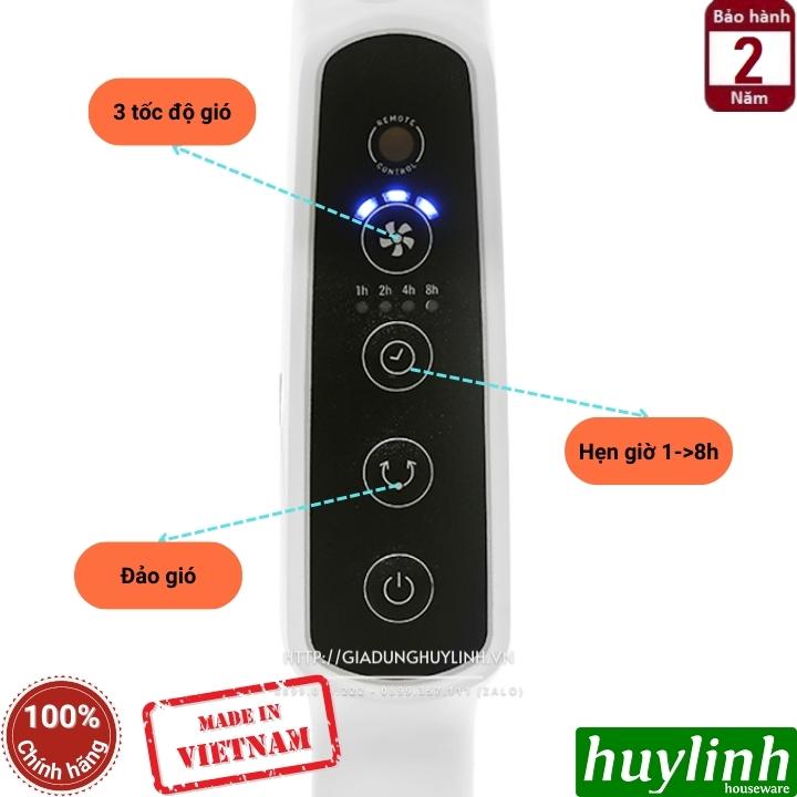 Quạt đứng Turbo Life Tefal VH659690 - 55W - Có Remote - Sản xuất tại Việt Nam 5