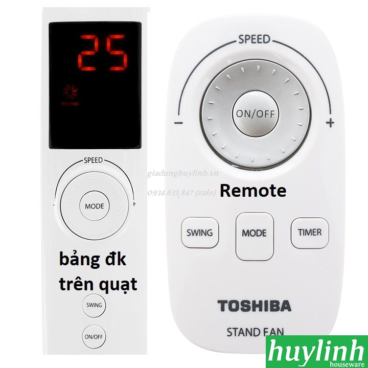 Quạt đứng Toshiba F-LSD30(W) 4