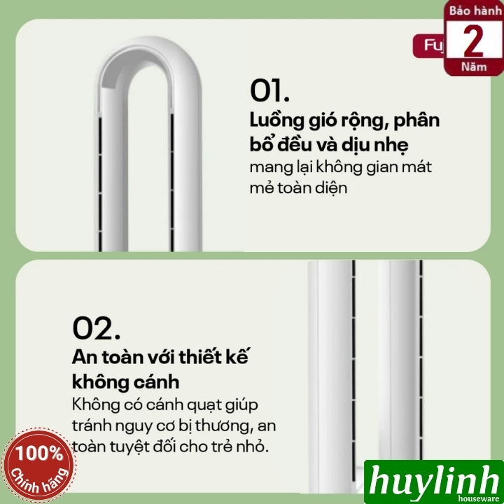 Quạt không cánh - lọc không khí FujiHome BF-03R 4
