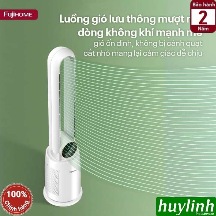 Quạt không cánh - lọc không khí FujiHome BF-03R 6