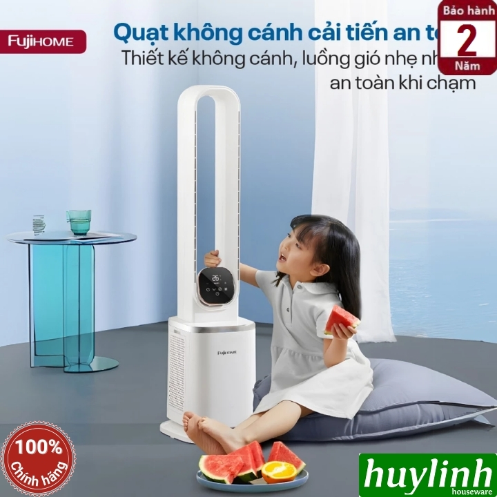 Quạt không cánh - lọc không khí FujiHome BF-05R-HEPA 5