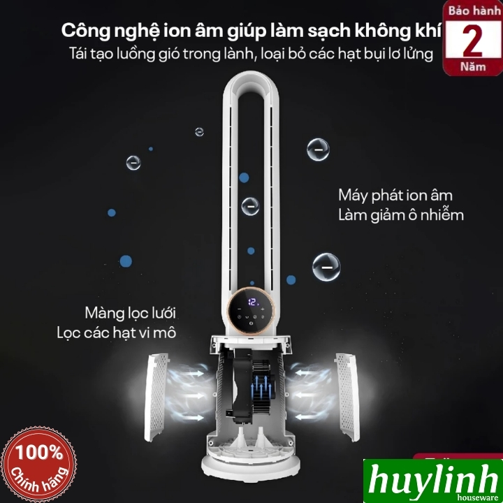 Quạt không cánh hơi nước Fujihome BF-03RC 6