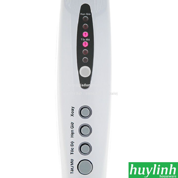 Quạt cây đứng Sharp PJ-S40RV - Có Remote - Made Malaysia 5