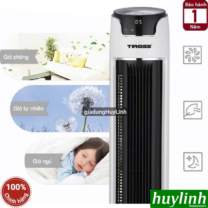Quạt tháp Tiross TS9181 5