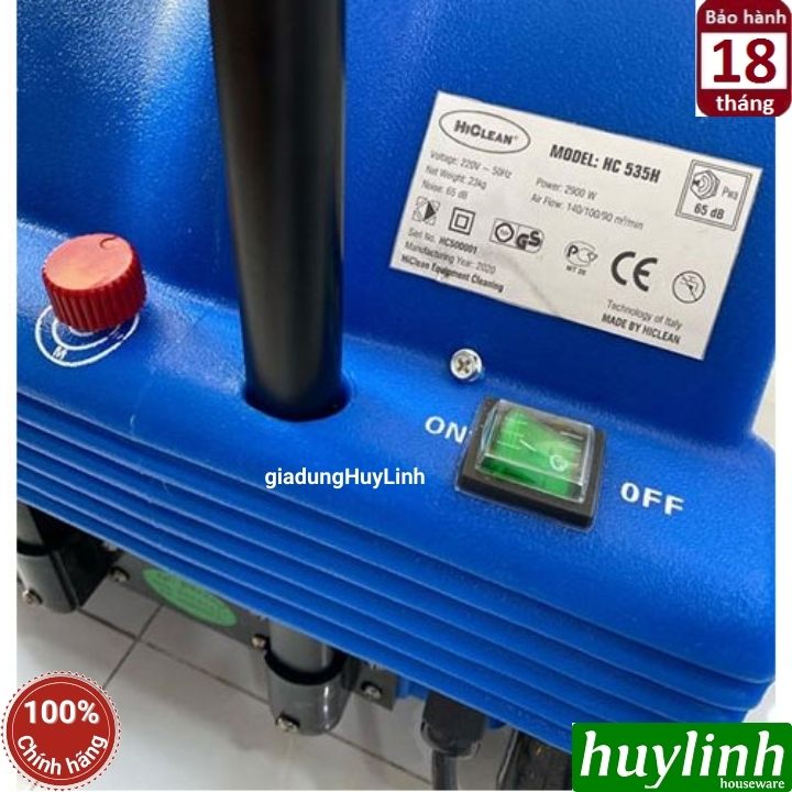 Quạt thổi sàn hơi nóng HiClean HC535H - 2900W - 2 chức năng 5