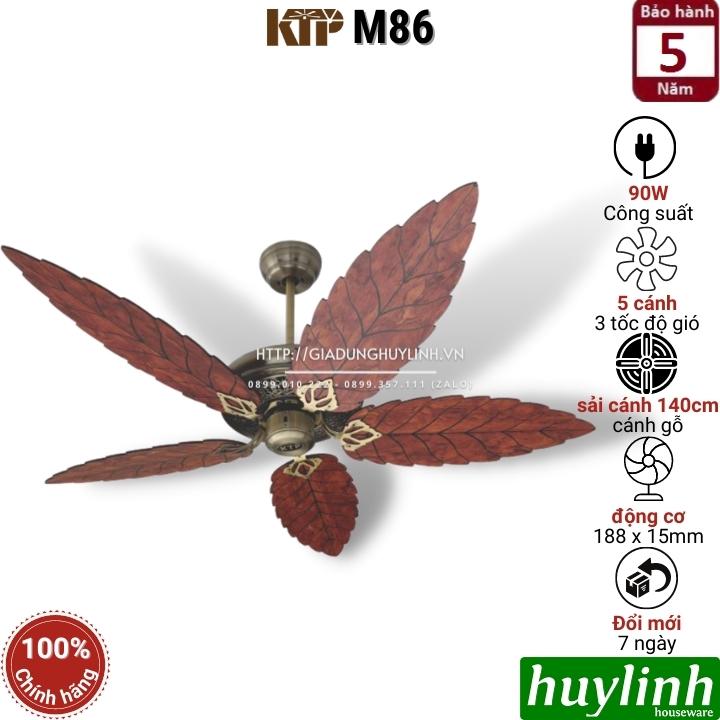 Quạt trần Kim Thuận Phong KTP M86