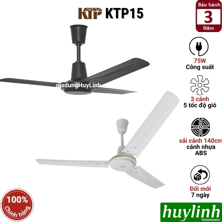 Quạt trần Kim Thuận Phong KTP15
