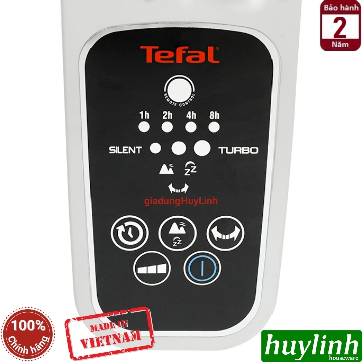 Quạt treo tường Tefal TB Silence Plus VH687690 - 80W - Có Remote - Sản xuất tại Việt Nam 4