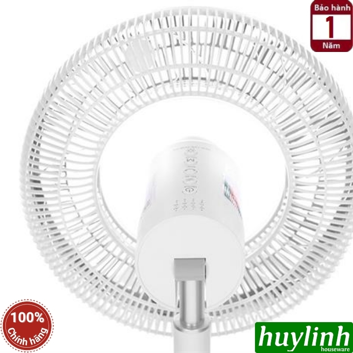 Quạt cây đứng tuần hoàn không khí Sharp PJ-CD404V-W - động cơ DC 24W - 9 cánh 5