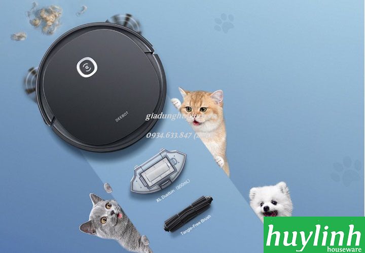 Robot hút bụi lau nhà Ecovacs Deebot OZMO U2 PRO - Bản Quốc Tế - Chính hãng 4