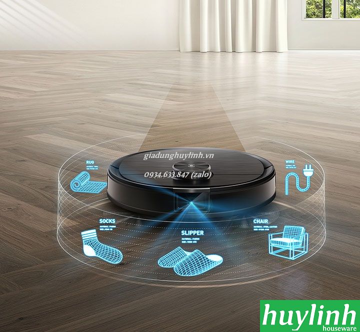 Robot hút bụi lau nhà Ecovacs Deebot OZMO T8 AIVI 2
