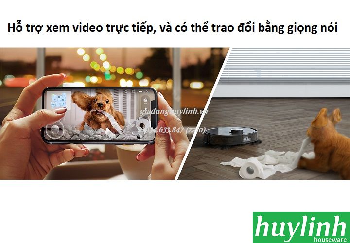 Robot hút bụi lau nhà Ecovacs Deebot OZMO T8 AIVI 5