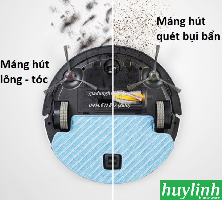 Robot hút bụi lau nhà Ecovacs Deebot OZMO 610 8