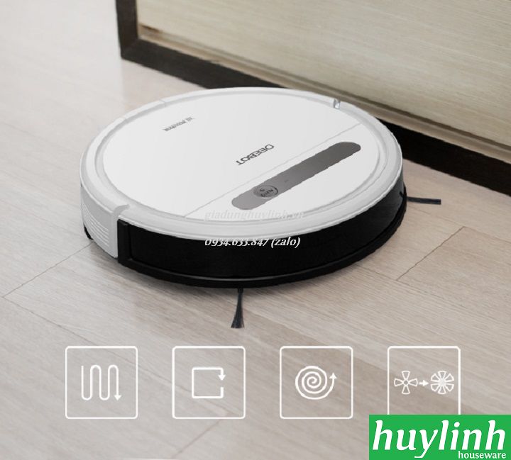 Robot hút bụi lau nhà Ecovacs Deebot OZMO 610 5