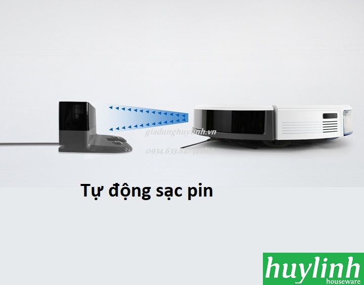 Robot hút bụi lau nhà Ecovacs Deebot OZMO 610 6