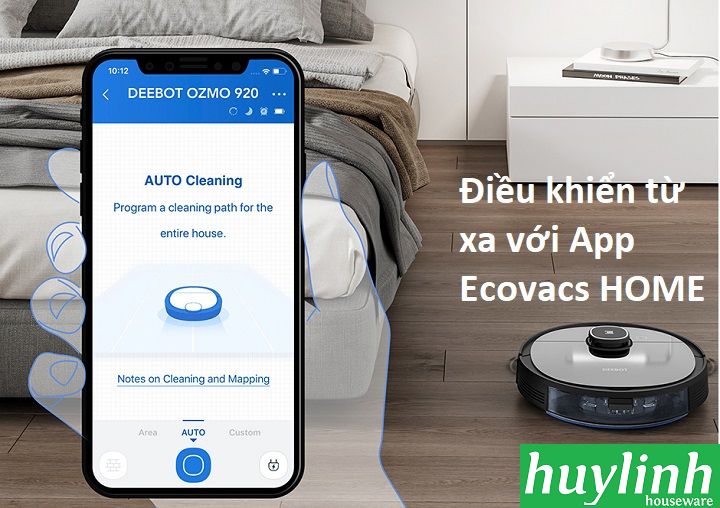 Robot hút bụi lau nhà Ecovacs Deebot OZMO 920 7