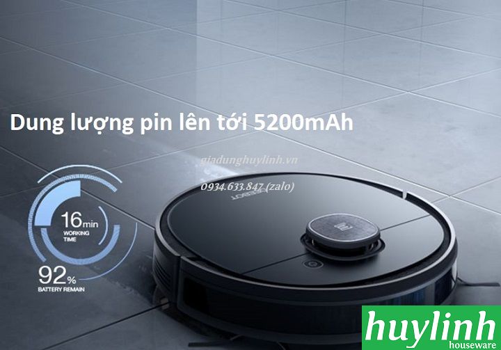 Robot hút bụi lau nhà Ecovacs Deebot OZMO 950 5