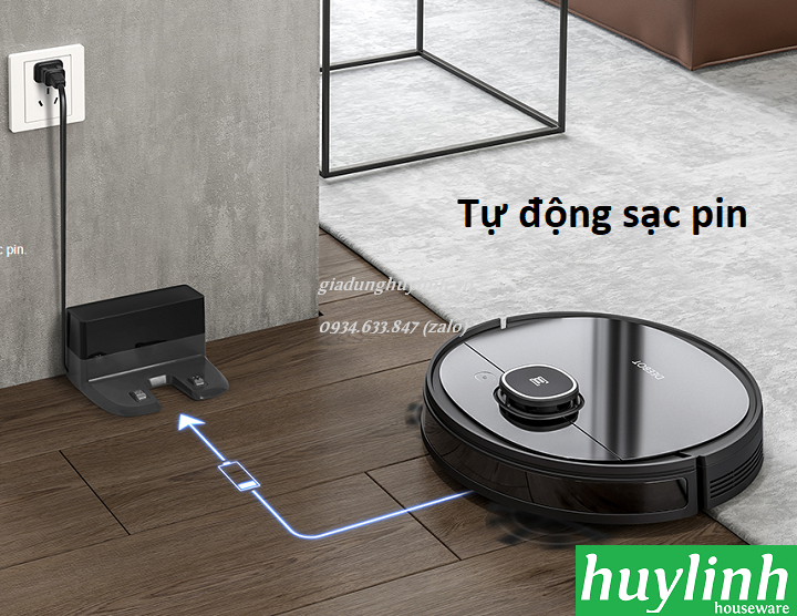 Robot hút bụi lau nhà Ecovacs Deebot OZMO 950 4