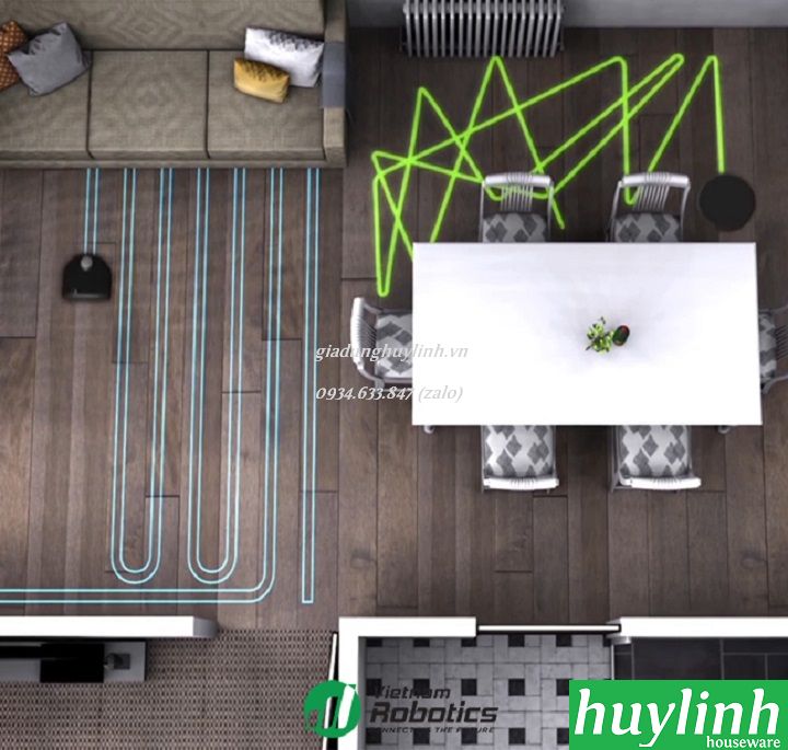 Robot hút bụi Neato D6 Connected 6